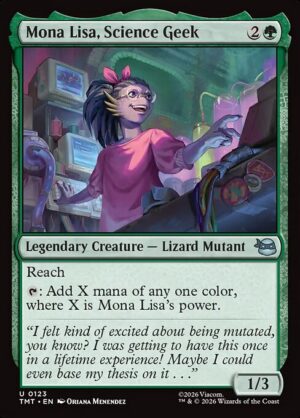 Mona Lisa, Science Geek<br /><span class="collector-number">Collector No. 123</span>