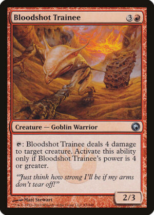 Bloodshot Trainee<br /><span class="collector-number">Collector No. 85</span>