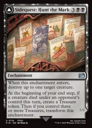 Sidequest: Hunt the Mark // Yiazmat, Ultimate Mark<br /><span class="collector-number">Collector No. 119</span>