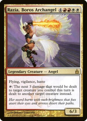 Razia, Boros Archangel<br /><span class="collector-number">Collector No. 223</span>