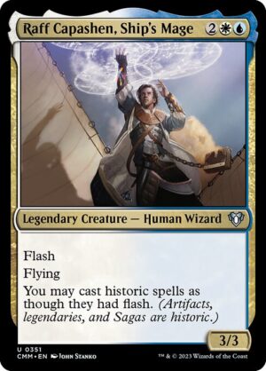 Raff Capashen, Ship's Mage<br /><span class="collector-number">Collector No. 351</span>