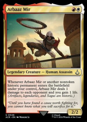 Arbaaz Mir<br /><span class="collector-number">Collector No. 46</span>