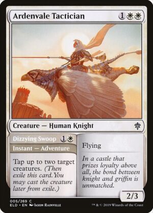 Ardenvale Tactician // Dizzying Swoop<br /><span class="collector-number">Collector No. 5</span>