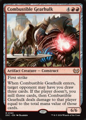 Combustible Gearhulk<br /><span class="collector-number">Collector No. 163</span>