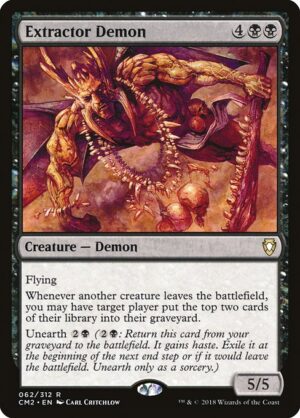 Extractor Demon<br /><span class="collector-number">Collector No. 62</span>