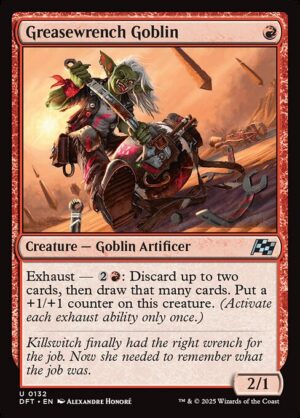 Greasewrench Goblin<br /><span class="collector-number">Collector No. 132</span>