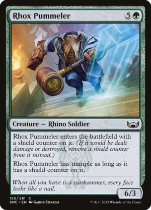 Rhox Pummeler - Foil<br /><span class="collector-number">Collector No. 155</span>