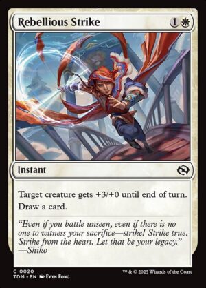 Rebellious Strike<br /><span class="collector-number">Collector No. 20</span>