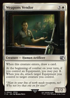 Weapons Vendor<br /><span class="collector-number">Collector No. 40</span>