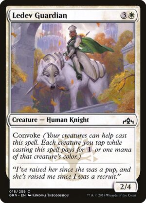 Ledev Guardian<br /><span class="collector-number">Collector No. 18</span>
