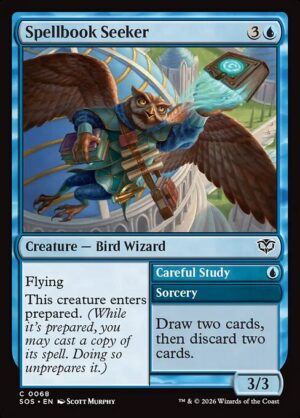 Spellbook Seeker // Careful Study<br /><span class="collector-number">Collector No. 68</span>