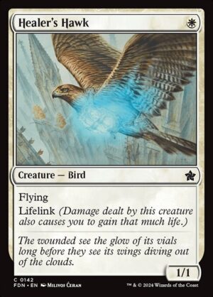 Healer's Hawk<br /><span class="collector-number">Collector No. 142</span>
