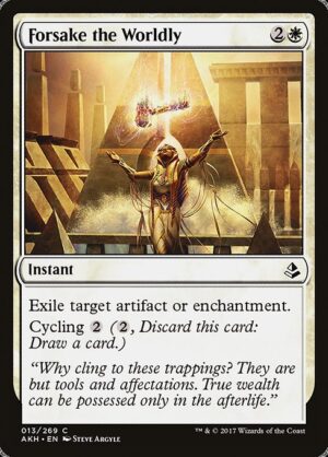 Forsake the Worldly<br /><span class="collector-number">Collector No. 13</span>