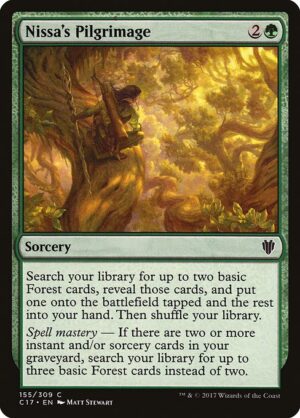 Nissa's Pilgrimage<br /><span class="collector-number">Collector No. 155</span>