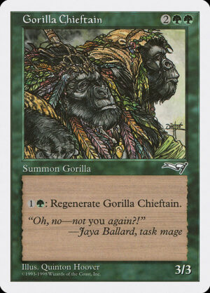 Gorilla Chieftain<br /><span class="collector-number">Collector No. 57</span>
