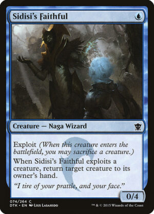Sidisi's Faithful<br /><span class="collector-number">Collector No. 74</span>