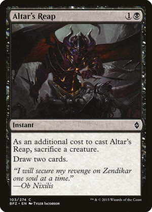 Altar's Reap<br /><span class="collector-number">Collector No. 103</span>