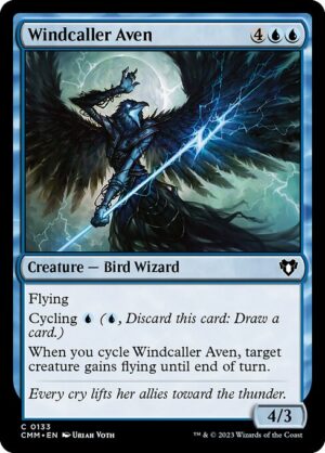 Windcaller Aven<br /><span class="collector-number">Collector No. 133</span>