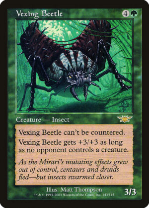 Vexing Beetle<br /><span class="collector-number">Collector No. 143</span>
