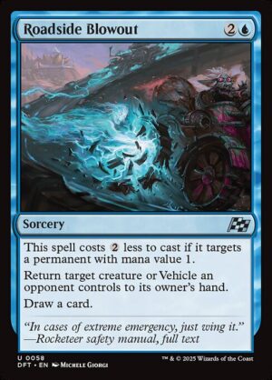 Roadside Blowout<br /><span class="collector-number">Collector No. 58</span>