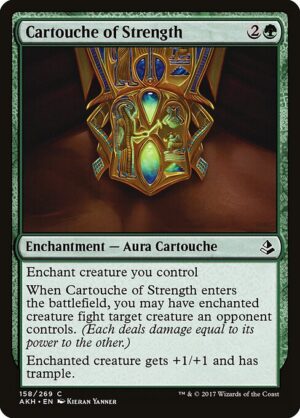 Cartouche of Strength<br /><span class="collector-number">Collector No. 158</span>