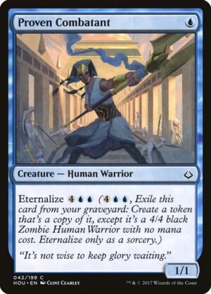 Proven Combatant<br /><span class="collector-number">Collector No. 42</span>