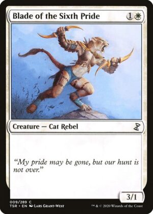 Blade of the Sixth Pride<br /><span class="collector-number">Collector No. 9</span>