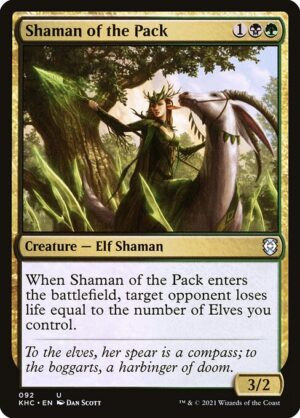 Shaman of the Pack<br /><span class="collector-number">Collector No. 92</span>