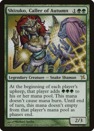 Shizuko, Caller of Autumn<br /><span class="collector-number">Collector No. 144</span>