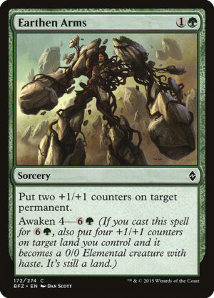 Earthen Arms - Foil<br /><span class="collector-number">Collector No. 172</span>