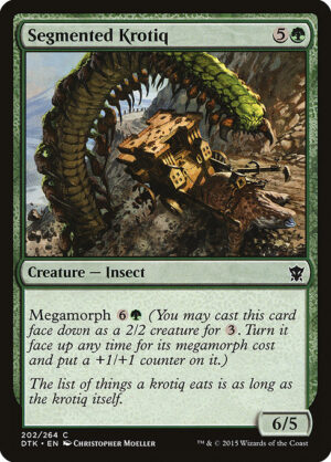 Segmented Krotiq<br /><span class="collector-number">Collector No. 202</span>