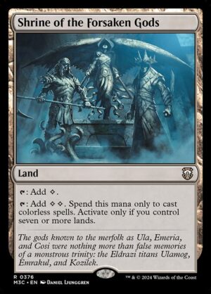 Shrine of the Forsaken Gods<br /><span class="collector-number">Collector No. 376</span>
