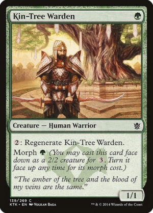 Kin-Tree Warden<br /><span class="collector-number">Collector No. 139</span>