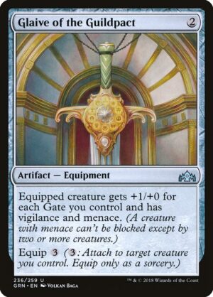 Glaive of the Guildpact<br /><span class="collector-number">Collector No. 236</span>