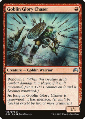 Goblin Glory Chaser<br /><span class="collector-number">Collector No. 150</span>