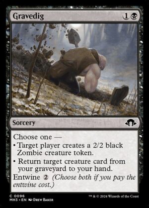 Gravedig<br /><span class="collector-number">Collector No. 96</span>