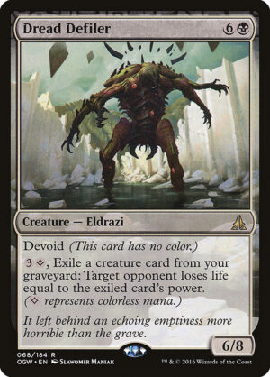 Dread Defiler<br /><span class="collector-number">Collector No. 68</span>