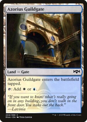 Azorius Guildgate<br /><span class="collector-number">Collector No. 244</span>