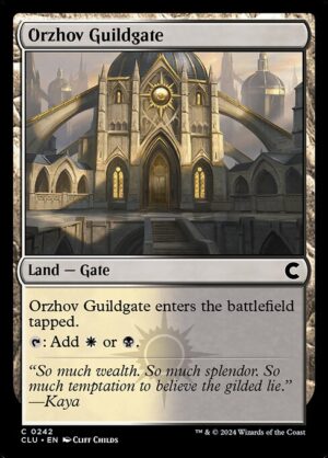 Orzhov Guildgate<br /><span class="collector-number">Collector No. 242</span>