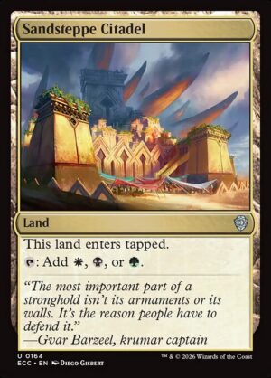 Sandsteppe Citadel<br /><span class="collector-number">Collector No. 164</span>