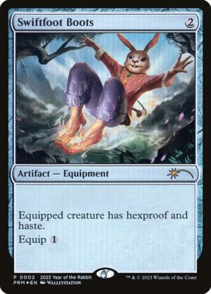 Swiftfoot Boots - Foil<br /><span class="collector-number">Collector No. 4</span>