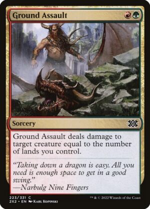 Ground Assault<br /><span class="collector-number">Collector No. 223</span>
