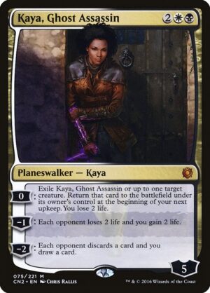 Kaya, Ghost Assassin<br /><span class="collector-number">Collector No. 75</span>