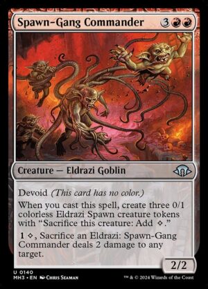 Spawn-Gang Commander<br /><span class="collector-number">Collector No. 140</span>