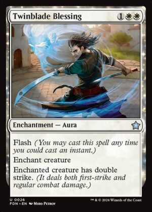 Twinblade Blessing<br /><span class="collector-number">Collector No. 26</span>