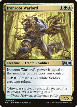 Ironroot Warlord<br /><span class="collector-number">Collector No. 209</span>