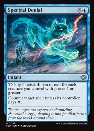 Spectral Denial<br /><span class="collector-number">Collector No. 58</span>