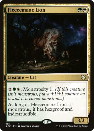 Fleecemane Lion<br /><span class="collector-number">Collector No. 185</span>