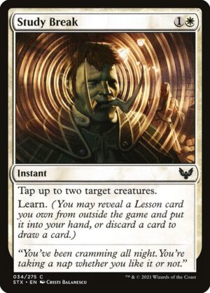 Study Break<br /><span class="collector-number">Collector No. 34</span>