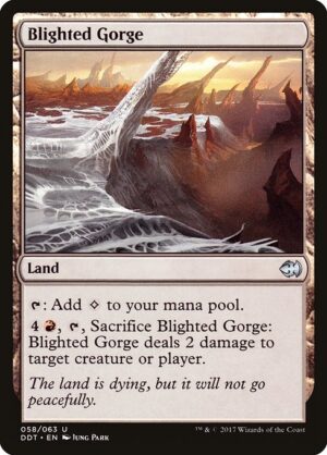 Blighted Gorge<br /><span class="collector-number">Collector No. 58</span>